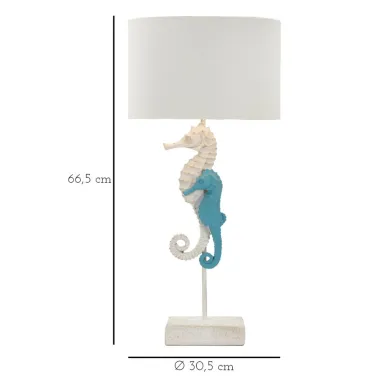 LAMPA STOŁOWA KONIK MORSKI 30,5X66,5 cm